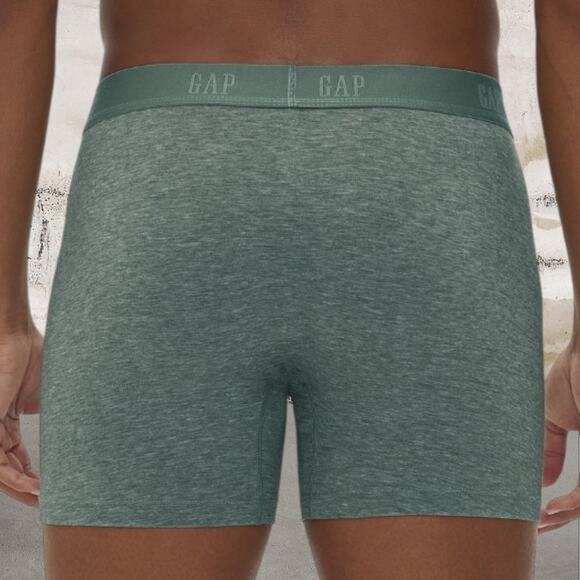 Gap NIB Men's 3-Pk. Stretch Contour-Pouch 5" Boxer Briefs Large - Picture 2 of 4